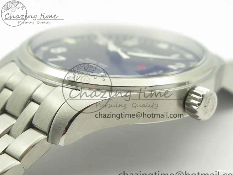 MIROTIME 0326 Mark XVII IW326504 MKS 1:1 Best Edition Black Dial On SS Bracelet MIYOTA 9015 V Durable 7210